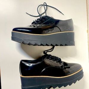 Chunky Platform Oxford Shoes